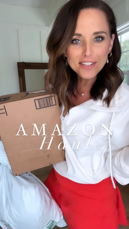 Amazon summer neutral
Haul! So many great dressy pieces, workwear, and casual pieces I’m
Loving! Every fit true to size and I’m
Wearing a small except the black shorts I’m a medium. 

#LTKStyleTip #LTKSaleAlert #LTKFindsUnder50