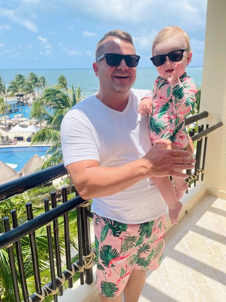 Matching family style, daddy and me, flamingo swim, palm print, baby style, baby boy style, beach, vacation, unisex baby clothes, gender neutral🦩🌴

LTKunder20 

#LTKbaby #LTKfamily #LTKkids