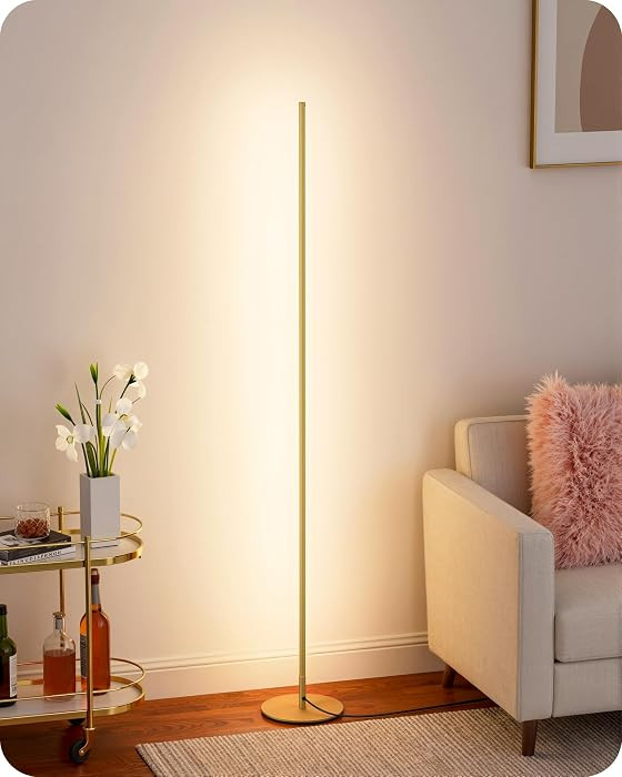 EDISHINE Floor Lamp, Remote Control & Foot Switch Floor Lamps for Living Room, 10%-100% Dimmable ... | Amazon (US)