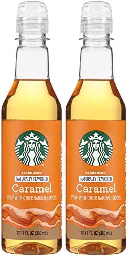 Starbucks Naturally Flavored Caramel Coffee Syrup, 12.17 fl oz. (Pack of 2) | Amazon (US)