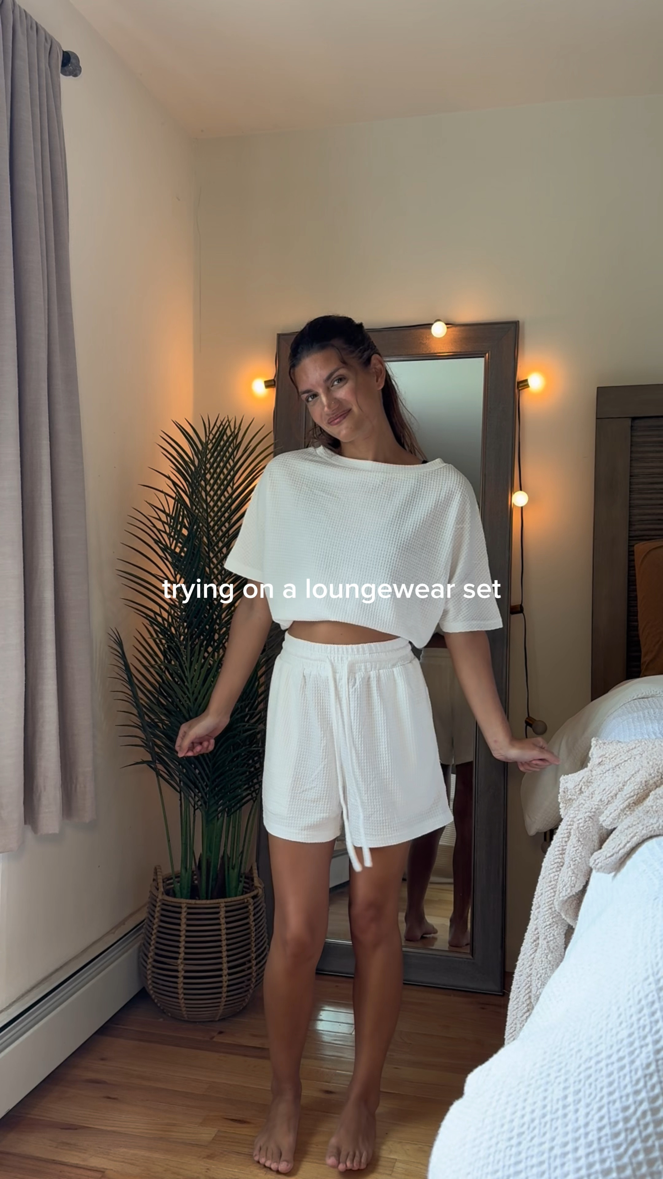 Cute and comfy loungewear set ☁️☁️loungewear, loungewear set, pajamas, pajama set, rainy day outfit, comfy outfit 

#LTKStyleTip #LTKFindsUnder50 #LTKSaleAlert