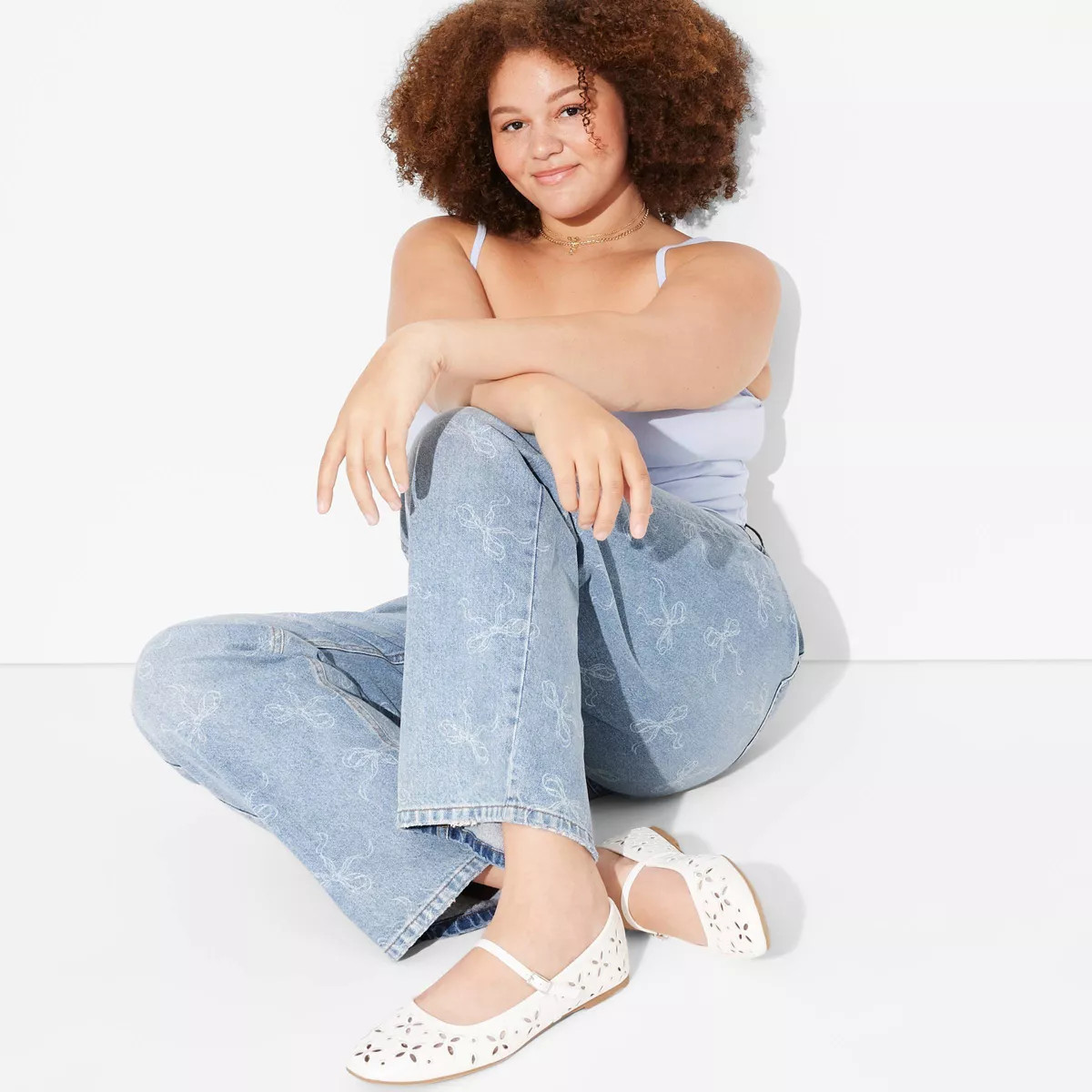 Women's High-Rise Curvy Straight Jeans - Wild Fable™ Medium Wash 00: Stretch Denim, 32" Inseam | Target