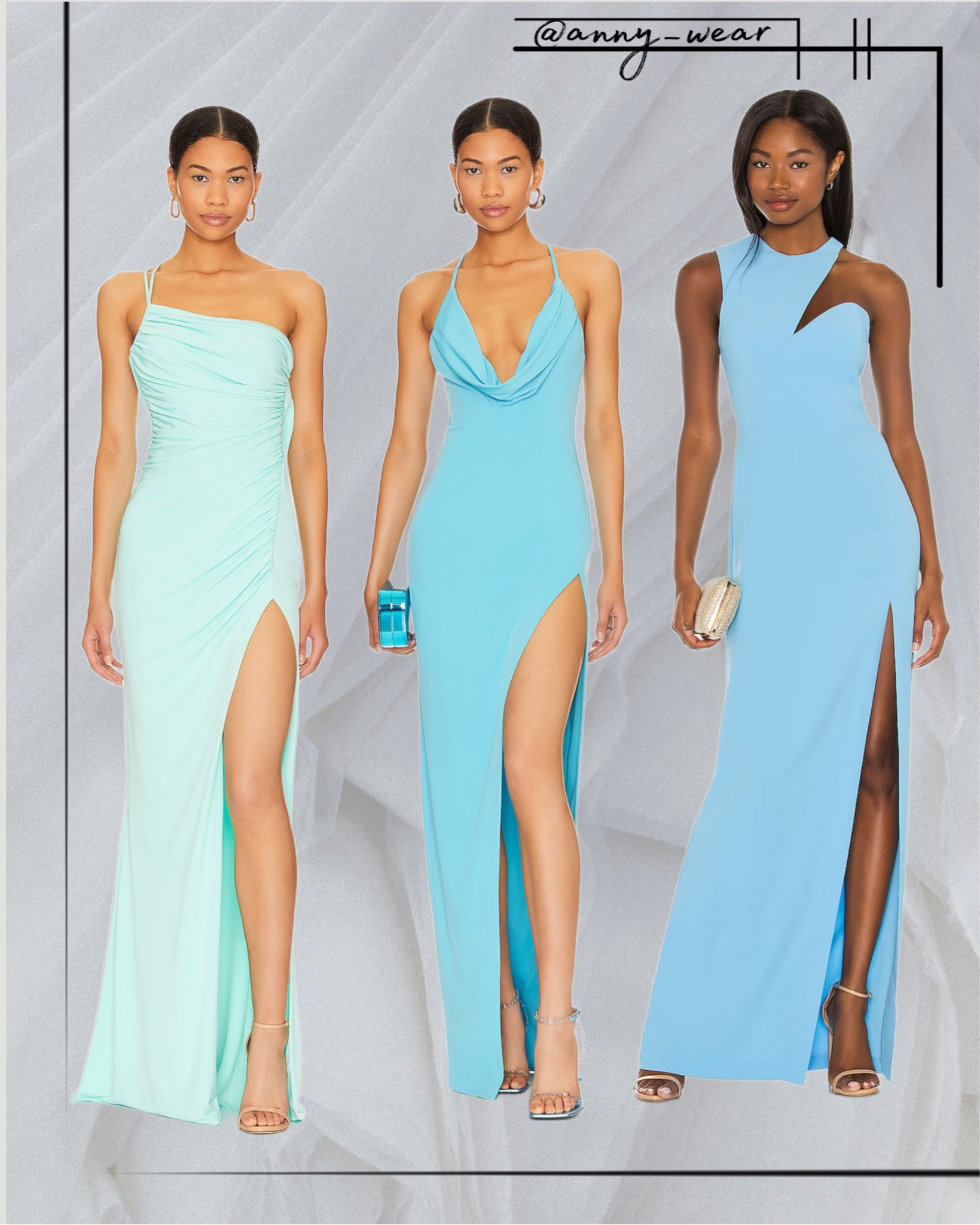 Light Aqua Dresses