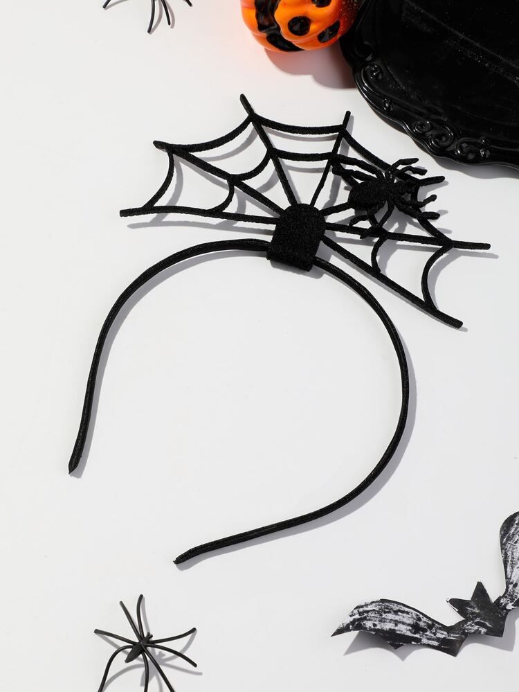 Halloween Spider Web Decor Headband | SHEIN