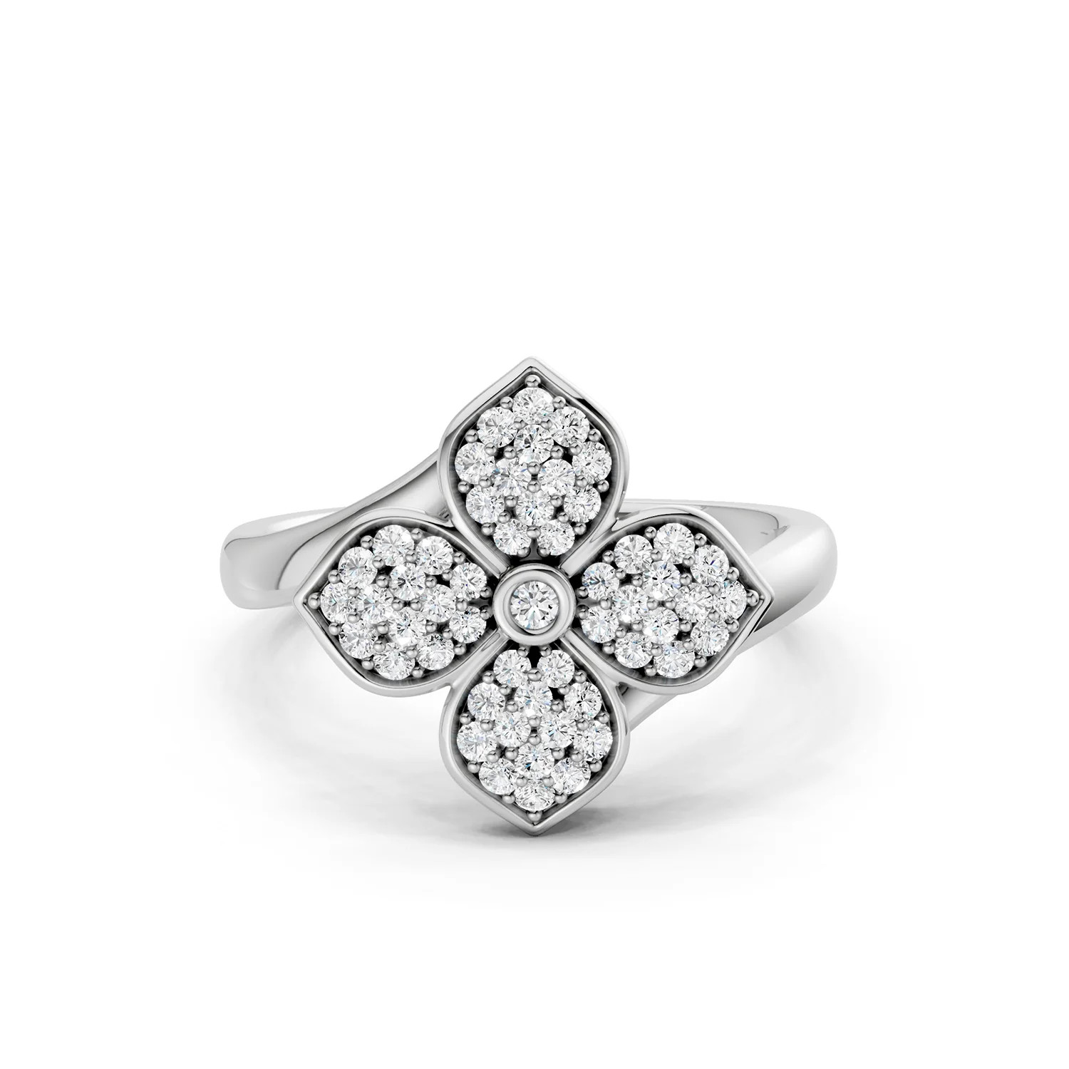La Fleur Diamond Radiant Ring | VERLAS