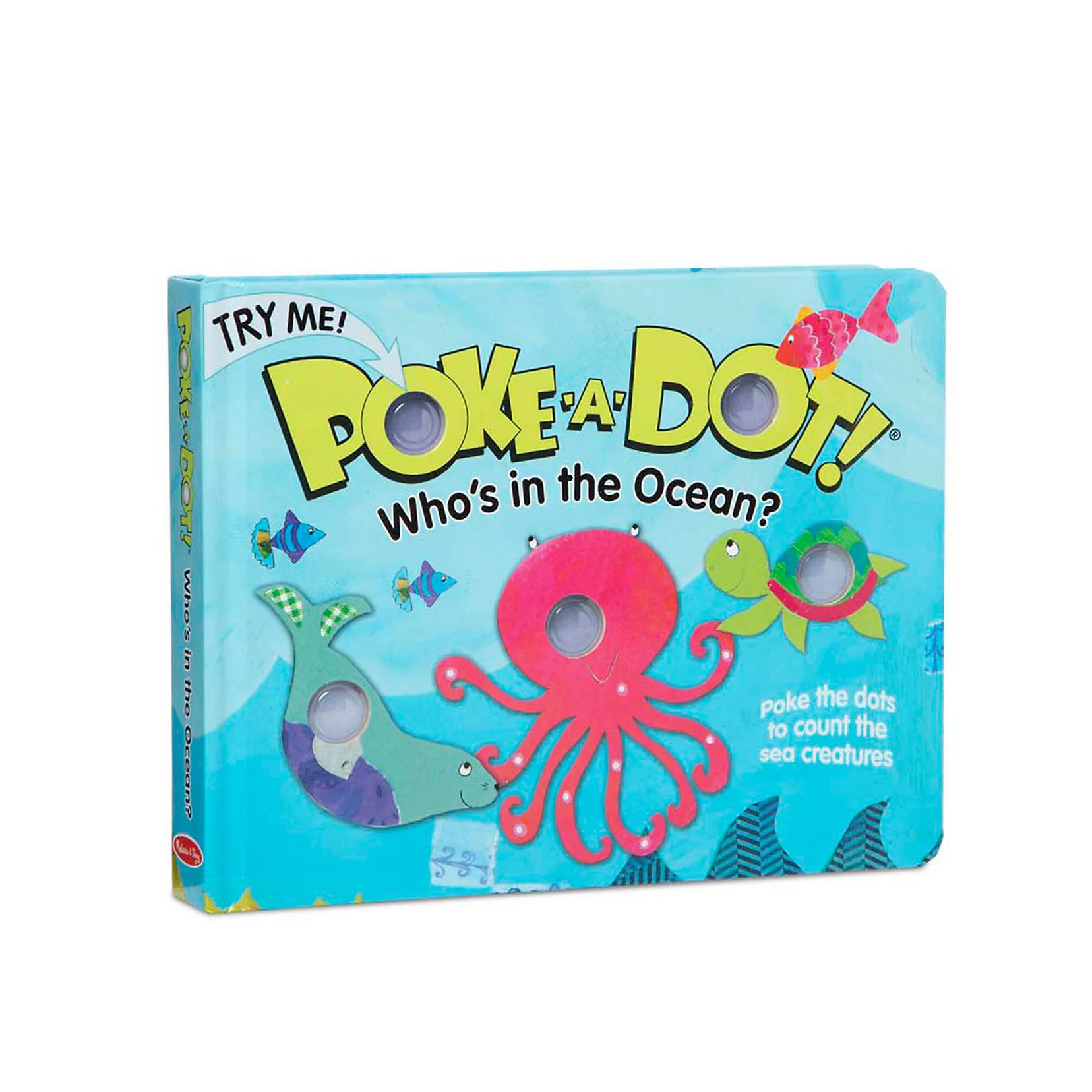 Melissa & Doug Children's Book - Poke-a-Dot: Who's in the Ocean | Kohl's