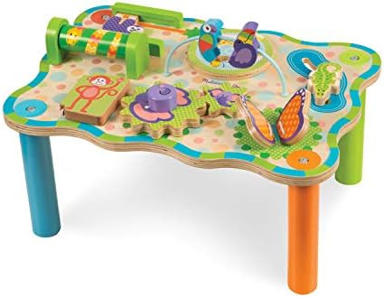 Melissa & Doug First Play Children’s Jungle Wooden Activity Table for Toddlers : Toys & Games | Amazon (US)