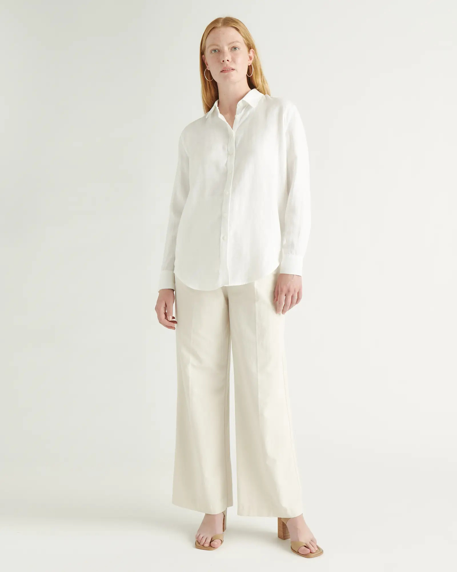 100% European Linen Long Sleeve Shirt | Quince