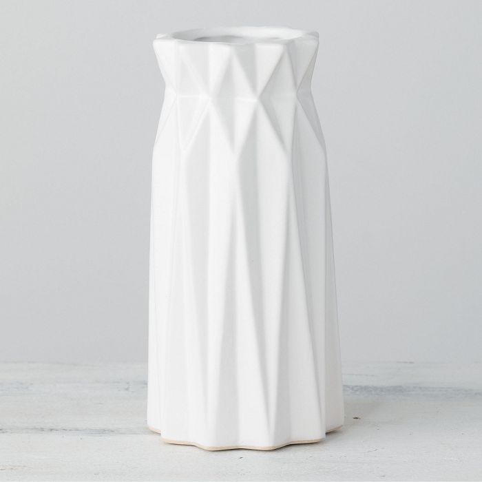 Sullivans Origami Vase 7.25"H White | Target