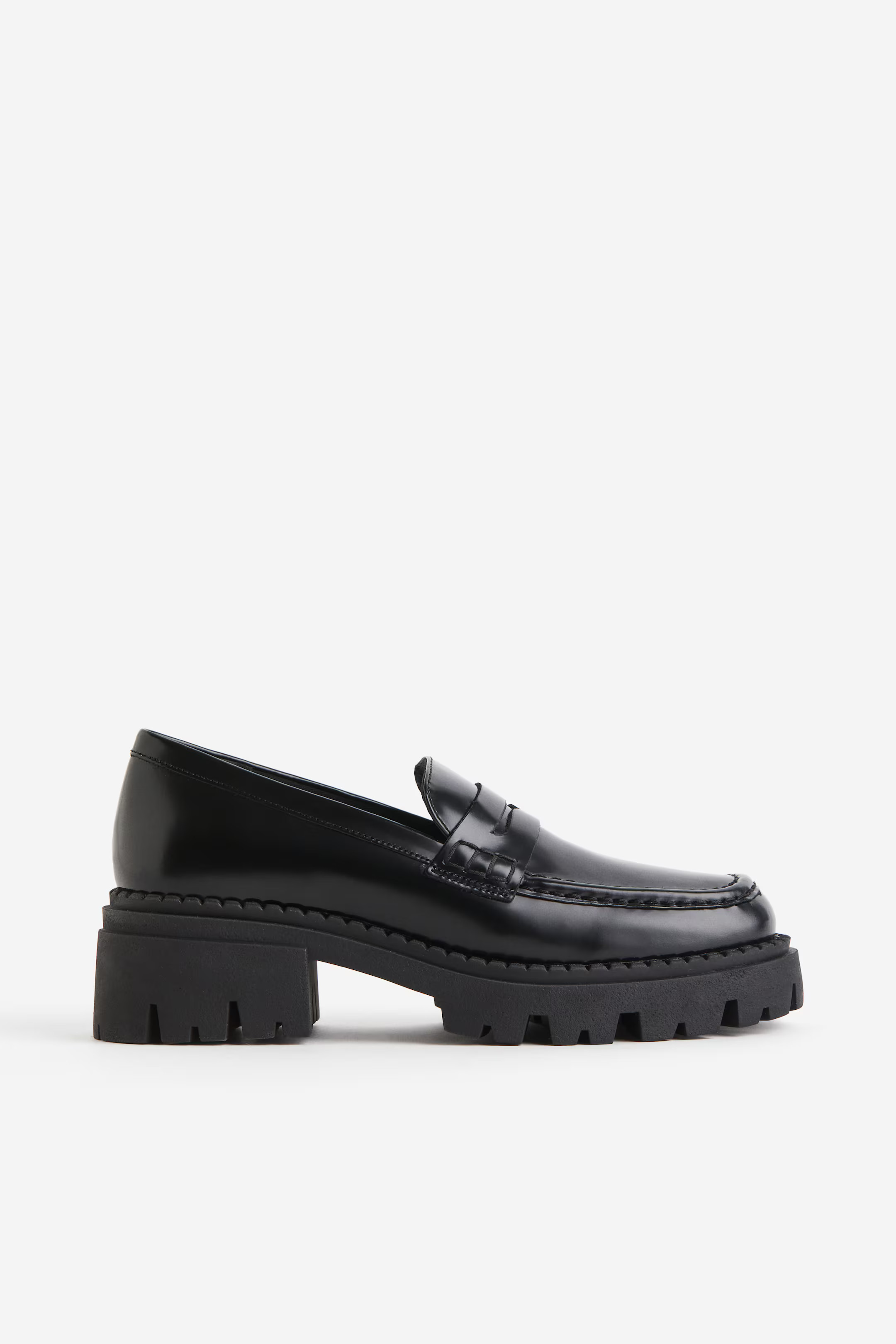 Chunky leather loafers | H&M (UK, MY, IN, SG, PH, TW, HK)