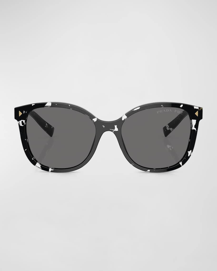 Prada PR 22ZS Logo Square Acetate Sunglasses | Neiman Marcus
