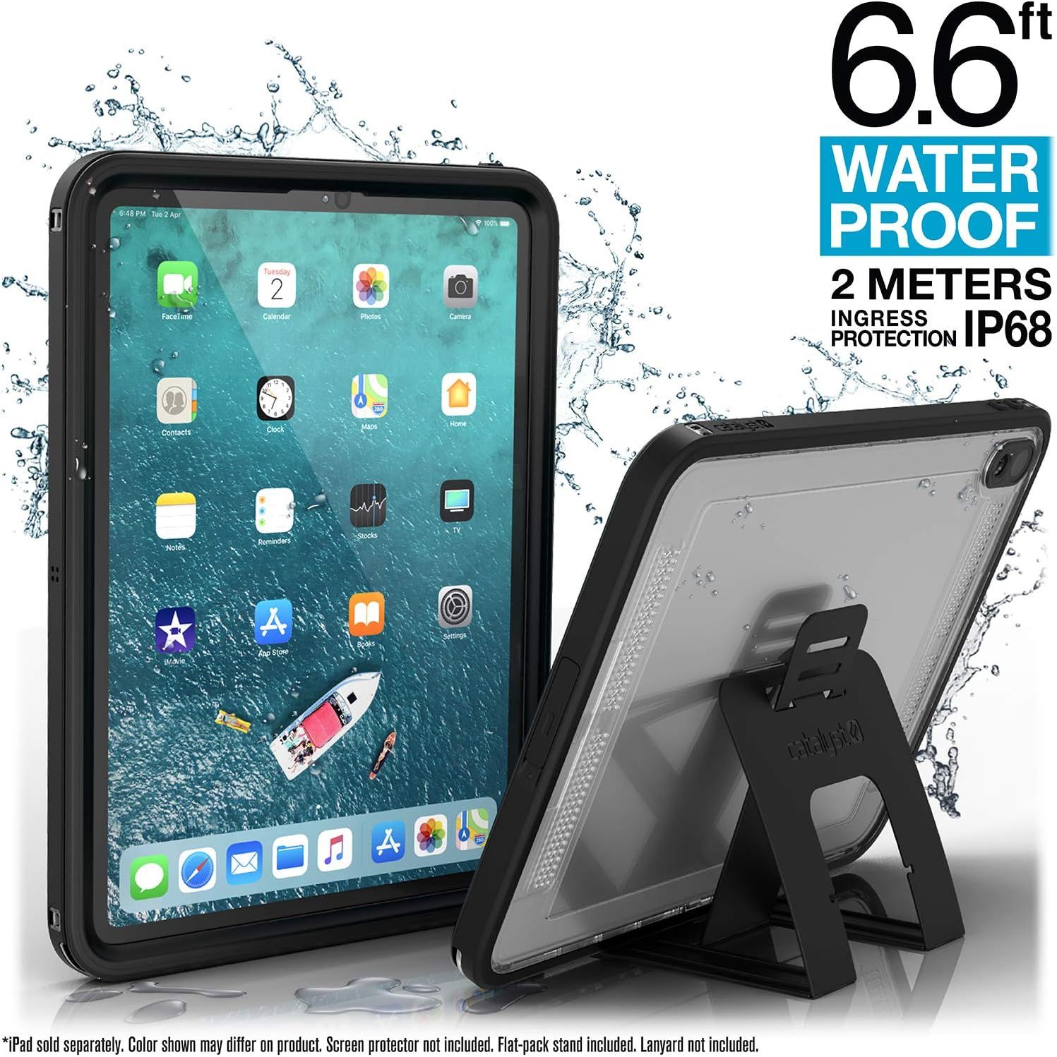 Catalyst Waterproof iPad Case for iPad Pro 11" 2018 Waterproof 6.6 ft - Full Body Protection, Hea... | Amazon (US)