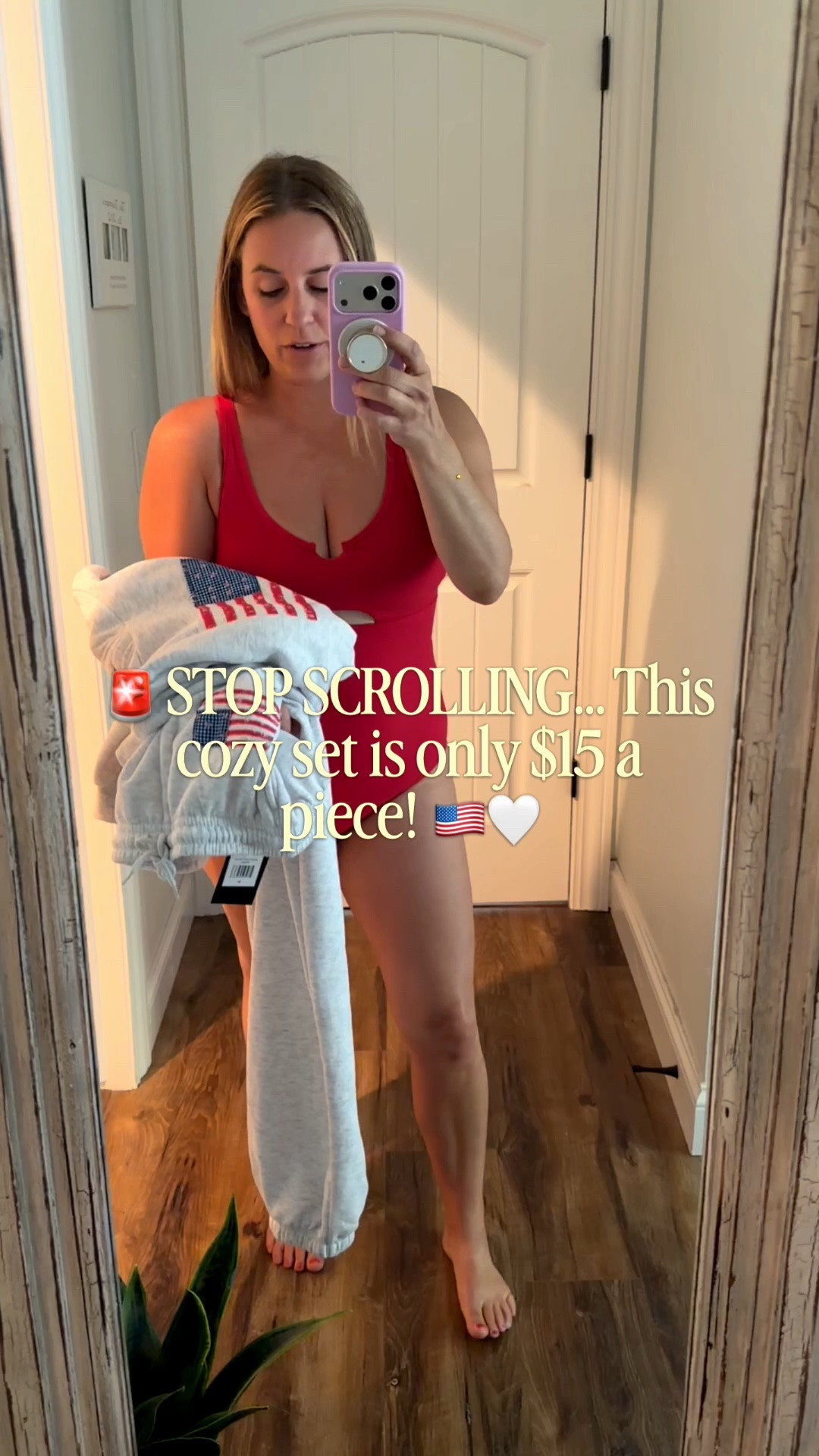 🚨 Cozy girls, this one’s for you! 🇺🇸🤍

I can’t believe this matching hoodie + jogger set is on clearance for just $15 each! The American flag details with the lace florals and gingham stars make it even cuter in person.

✨ I’m wearing my true size medium in both pieces. The fit is perfectly relaxed, and while the pants are a little long on me (I’m 5’3”), I actually love the extra cozy look.

I’ve linked everything here before it sells out! ❤️ 

Forever21 Walmart

#LTKOver40 #LTKootd