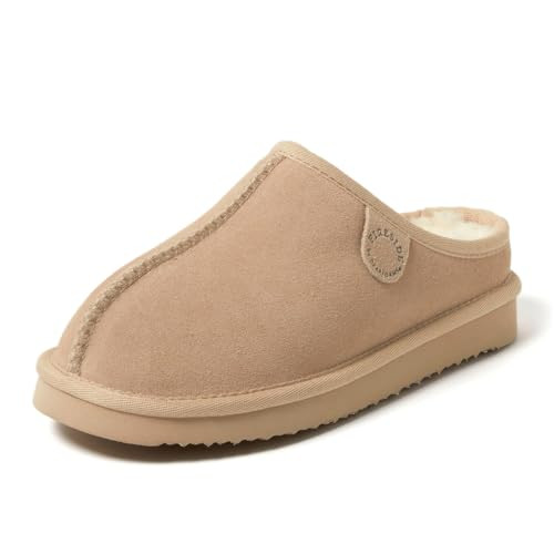 Greta Genuine Shearling Clog, Sand, 10 | Amazon (US)
