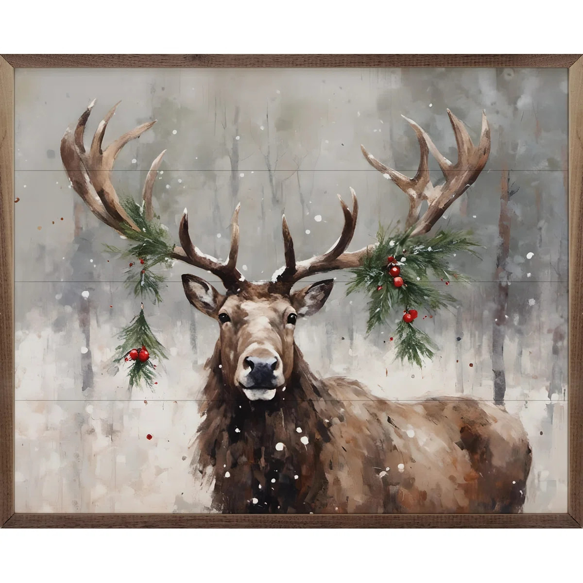 The Holiday Aisle® " Holiday Caribou " on Wood & Reviews | Wayfair | Wayfair North America