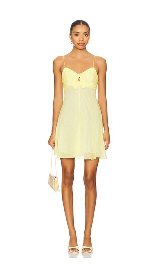 Emellett Dress in Marigold | Revolve Clothing (Global)