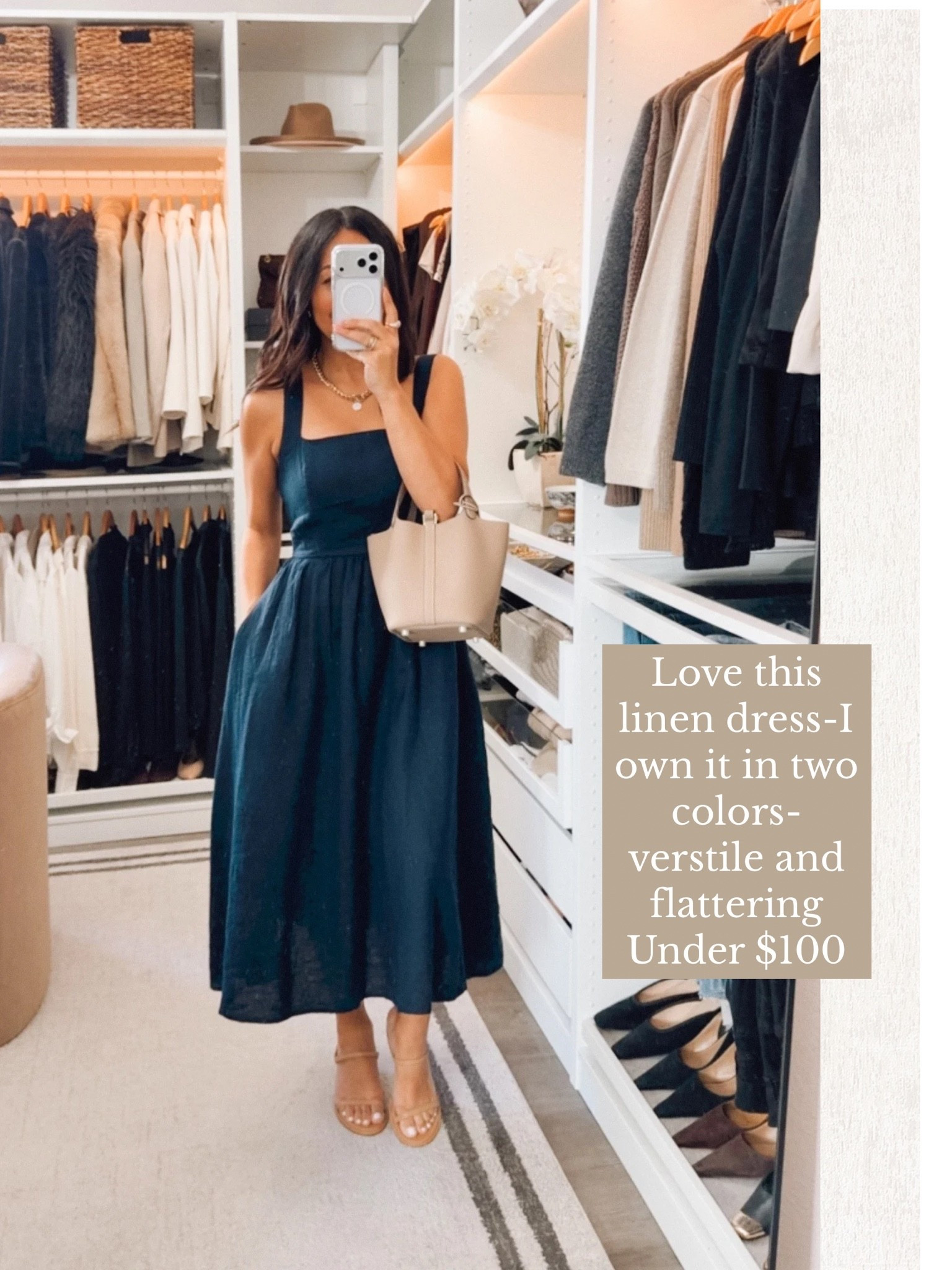 Such a great linen dress! I own it in two colors- fits TTS

#LTKSeasonal #LTKOver40 #LTKootd