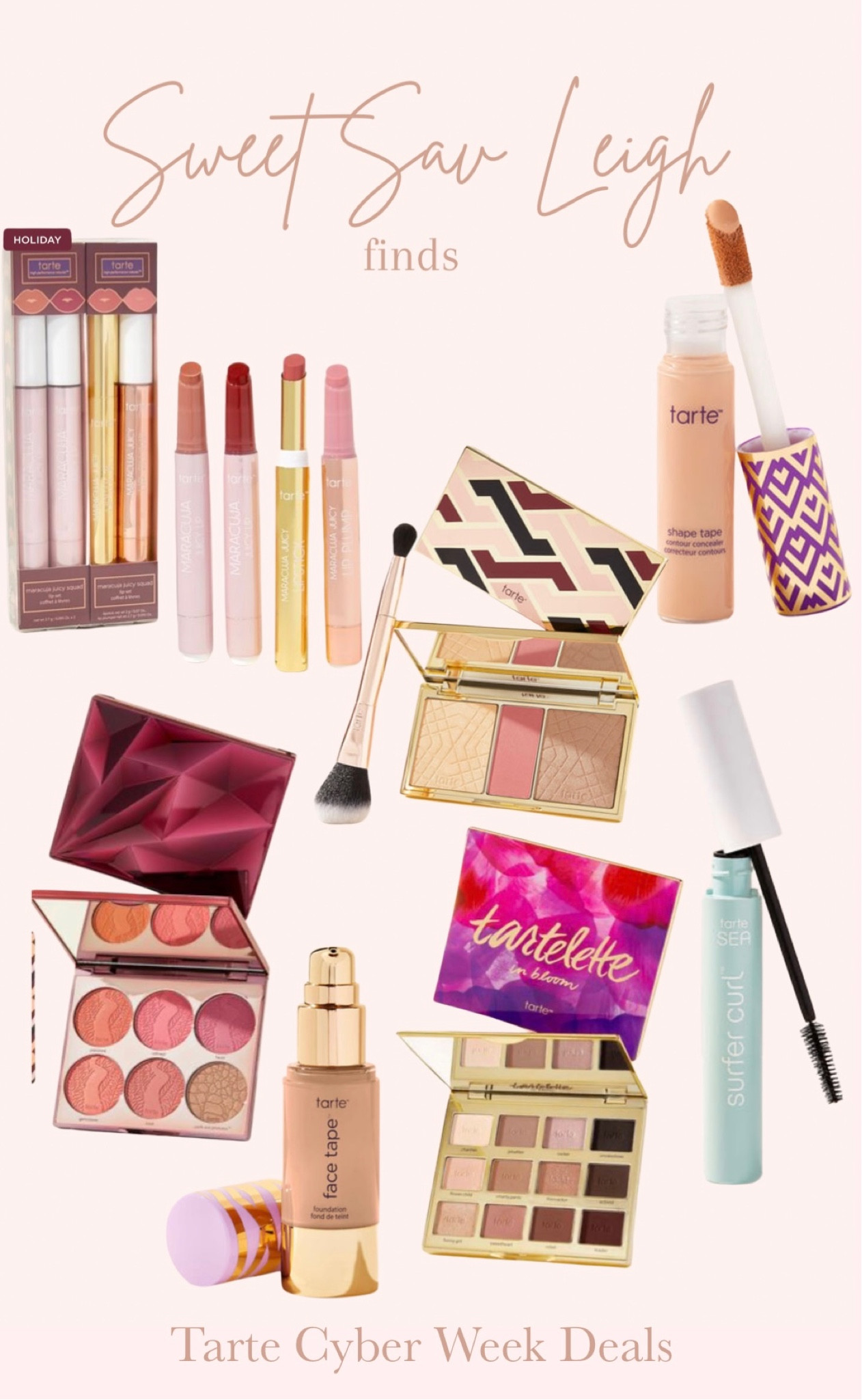Tarte cyber week deals! 

#LTKGiftGuide #LTKCyberweek #LTKSeasonal