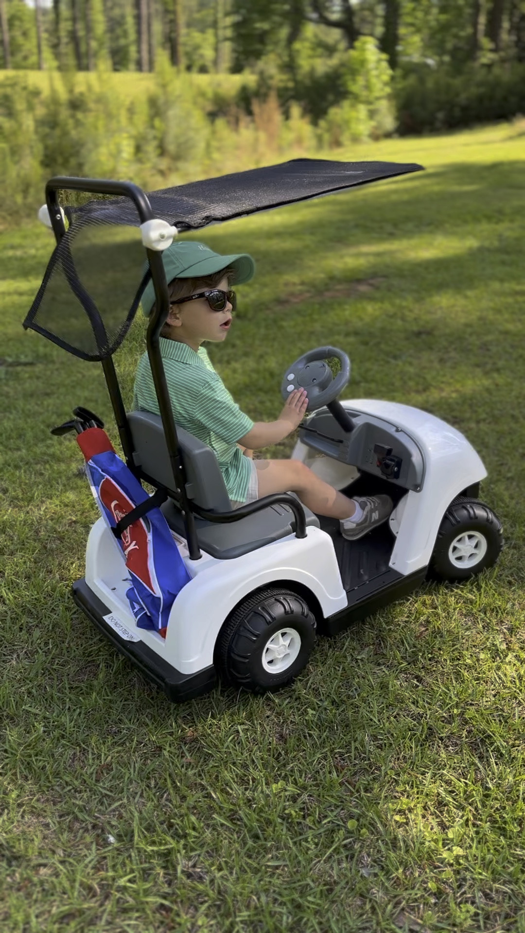 Kids battery cheap golf cart