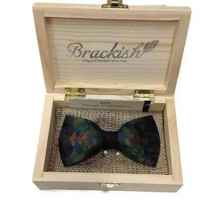 Brackish - Feather Bow Tie - Keel | Walmart (US)