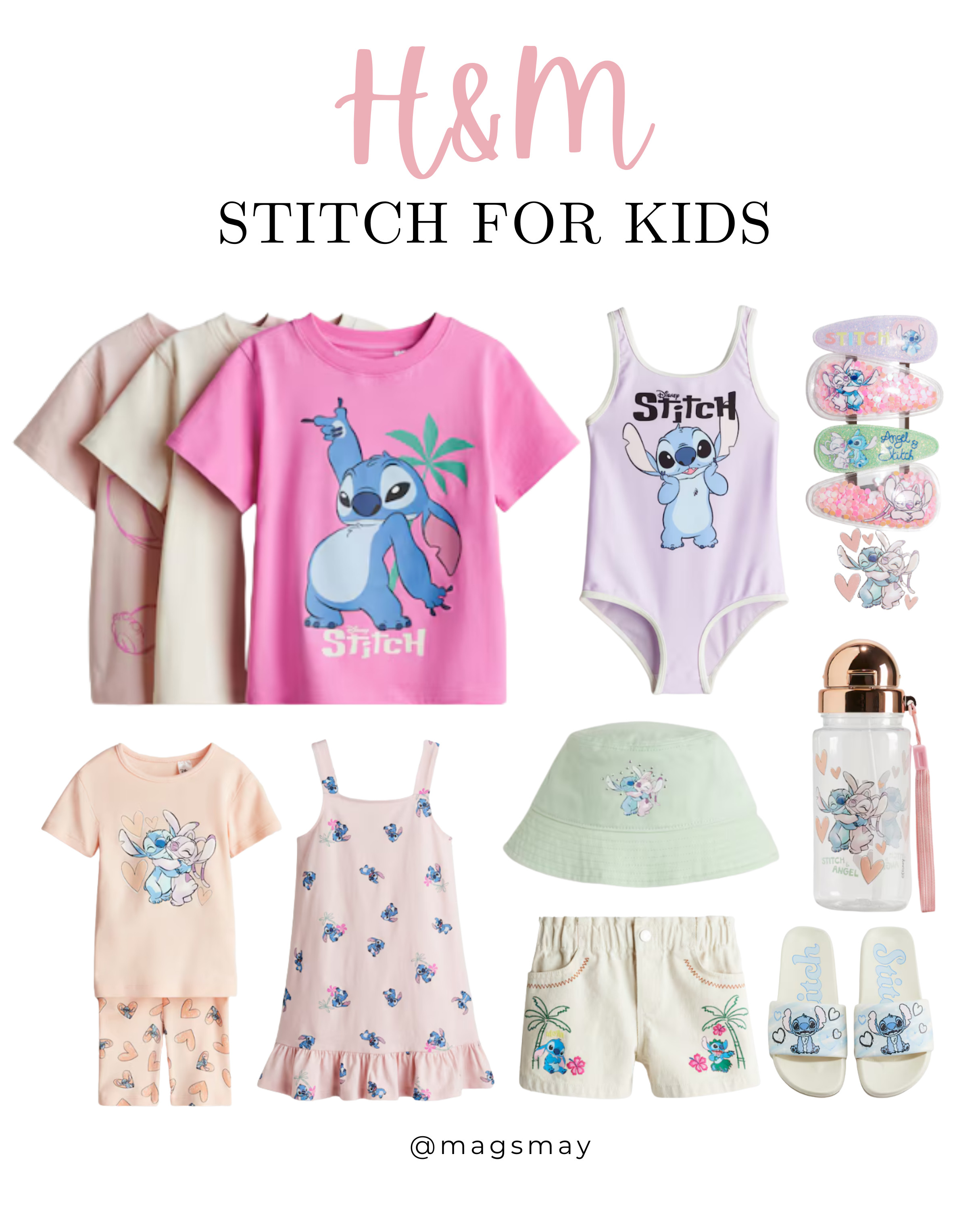 Disney H&M for kids, Disney Stitch for kids, What to wear to Disney, Disney outfit inspo,  Lilo & Stitch for kids 

 #LTKSummerEdit #LTKKids #LTKFamily