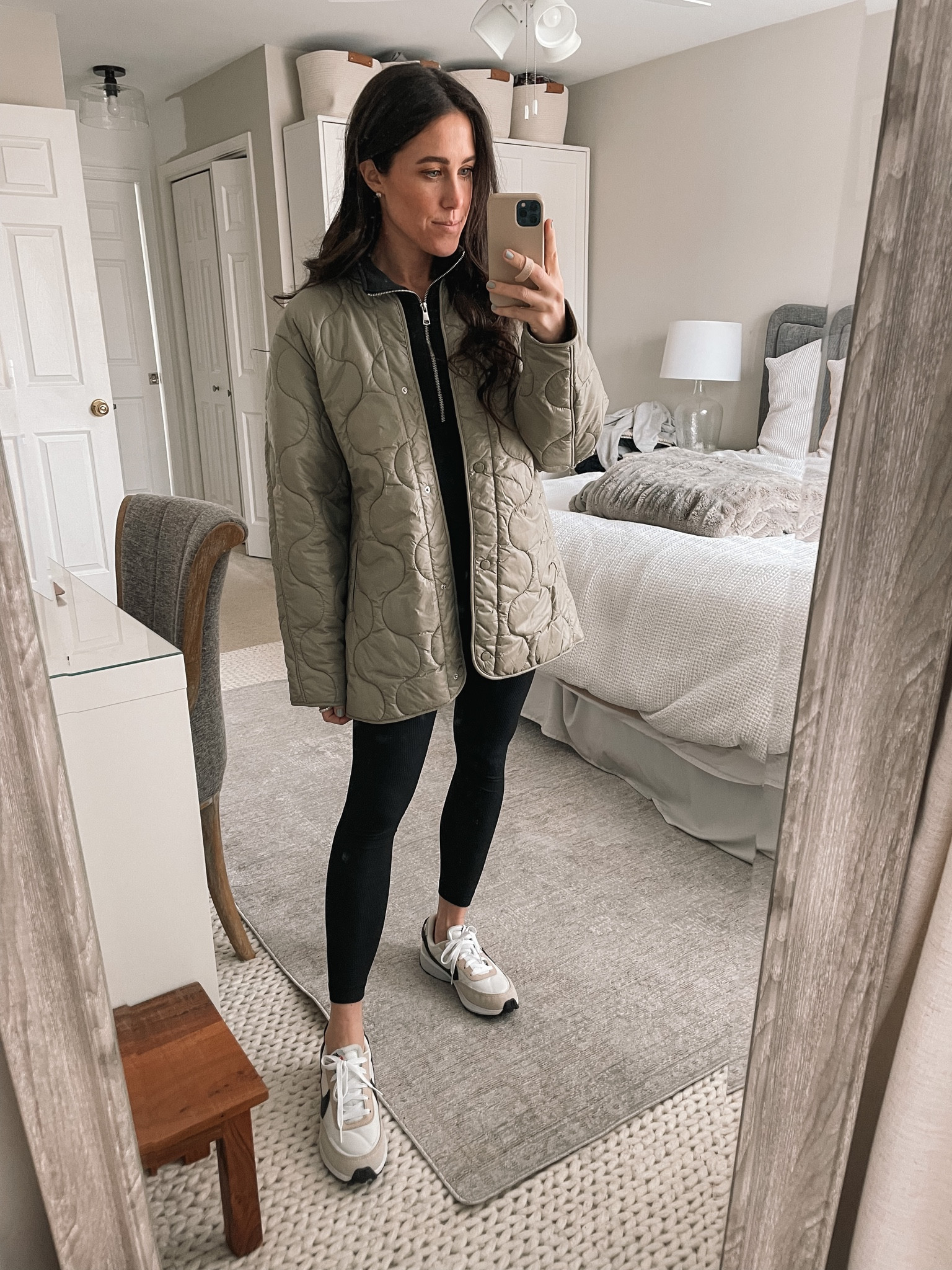 3.4.23
Mango Quilted Liner Jacket, Lululemon Leggings, Nike Sneakers

#LTKFind #LTKSeasonal #LTKstyletip