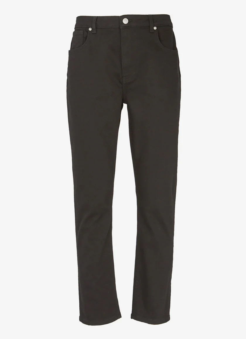 Black Mid Rise Slim Jeans | Mint Velvet