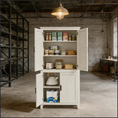 Spacious Freestanding Storage Cabinet,Kitchen Pantry,for Home | Wayfair North America