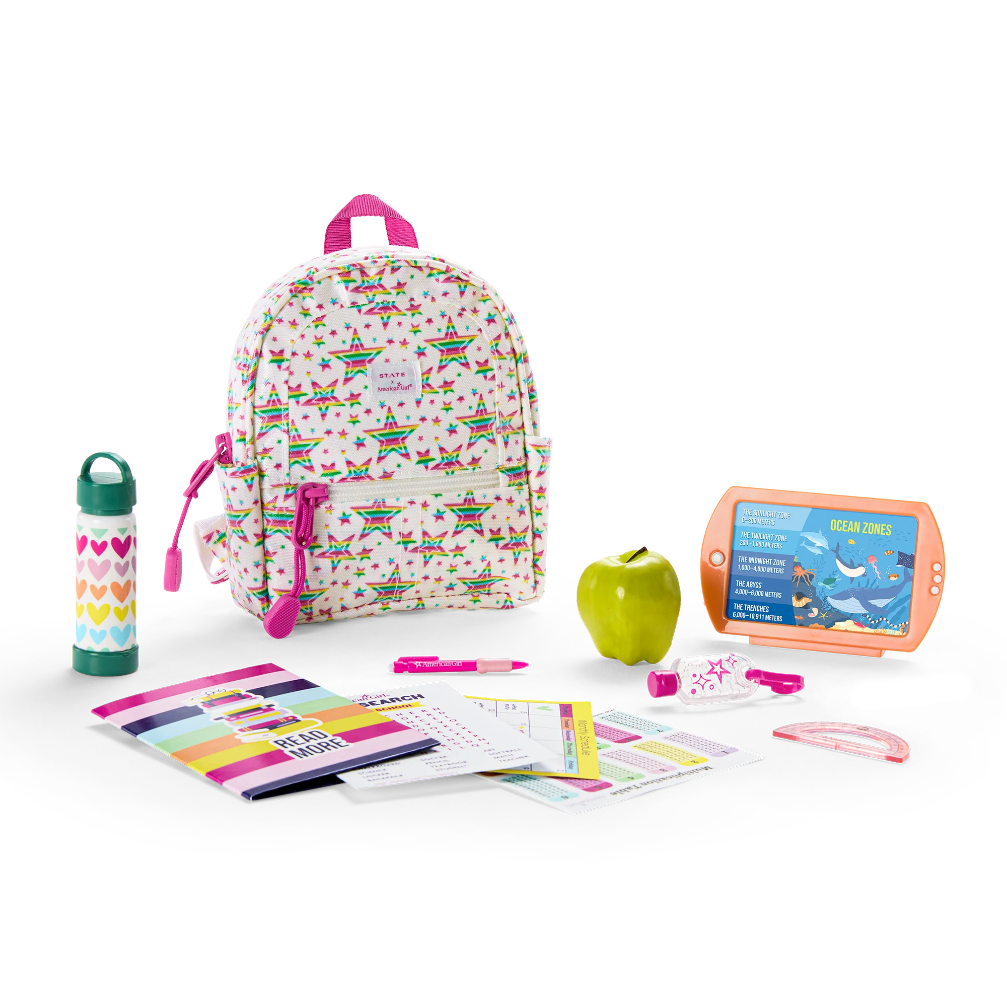 Star Student Backpack Set for 18-inch Dolls | American Girl