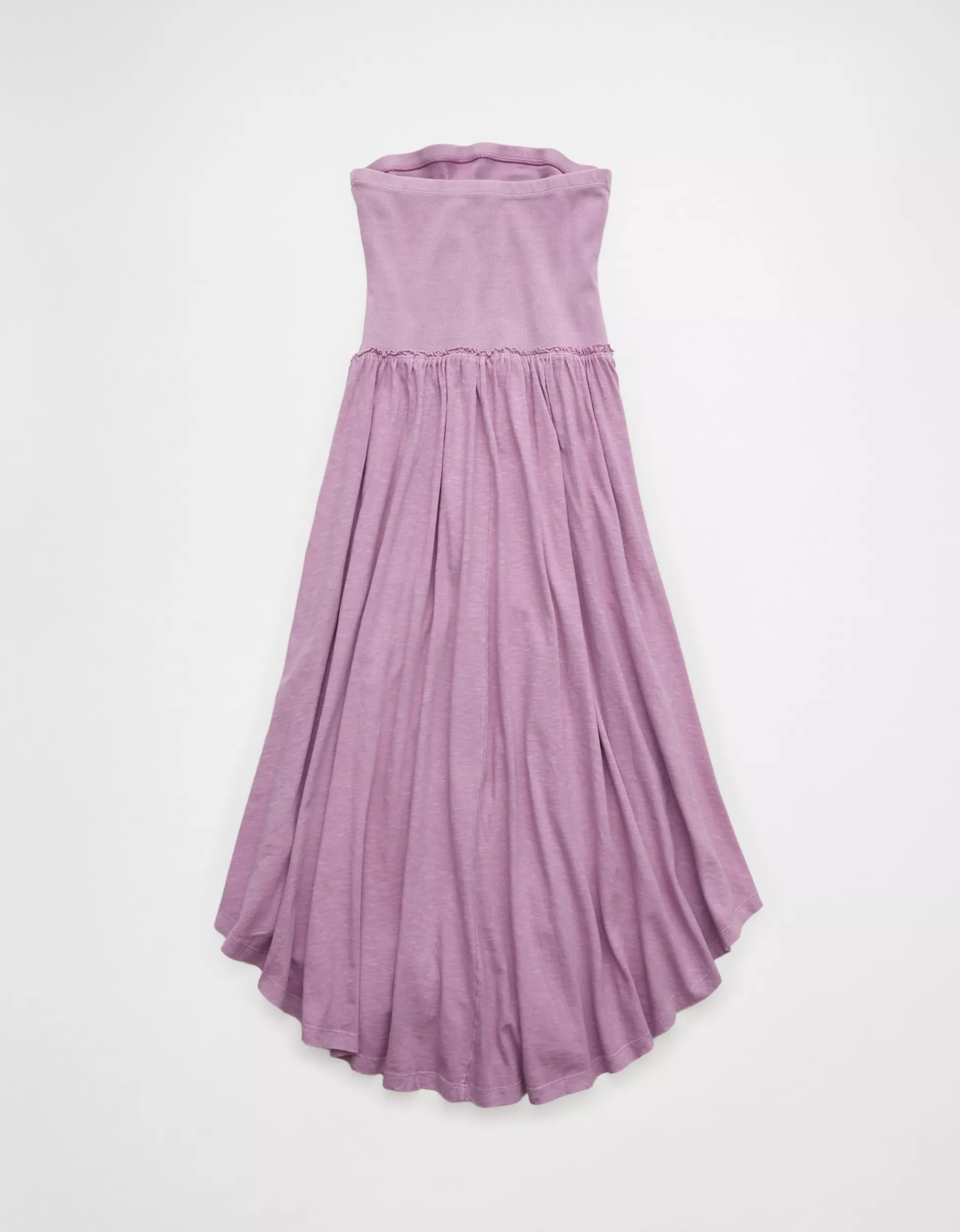 AE Sunchaser Strapless Midi Dress | American Eagle Outfitters (US & CA)