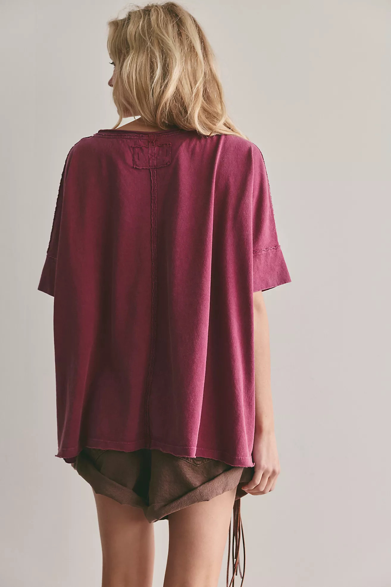 We The Free Rex Oversized Cotton Tee | Free People (Global - UK&FR Excluded)