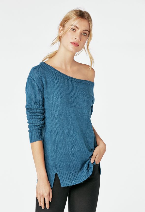 Off Shoulder Sweater | JustFab