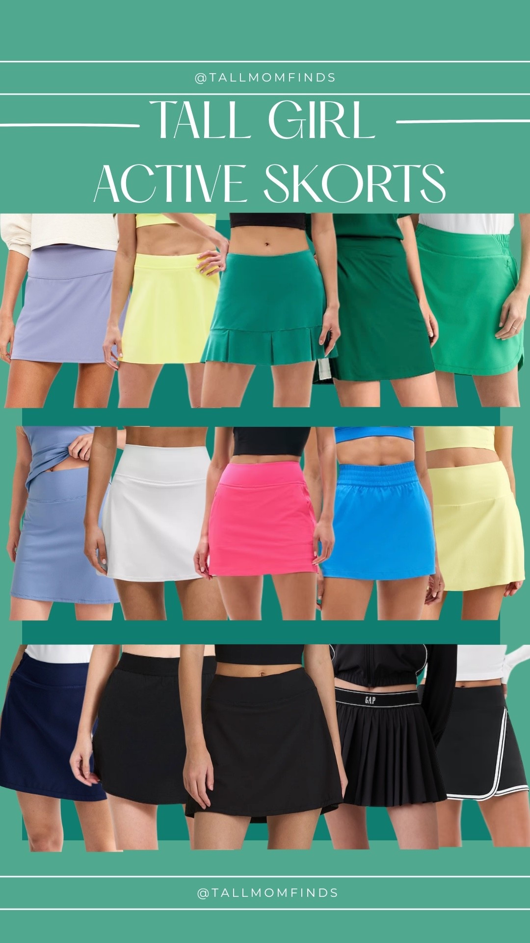 Tall girl active skorts! finally the fit you’ve been waiting for. Longer length, no ride-up, all comfort. Perfect for tennis, errands, or hot girl walks.

tallgirl tallfashion activeskirt skortstyle tallactivewear athleisure longlegs tallgirlsrock

#LTKMidsize #LTKTall #LTKActive