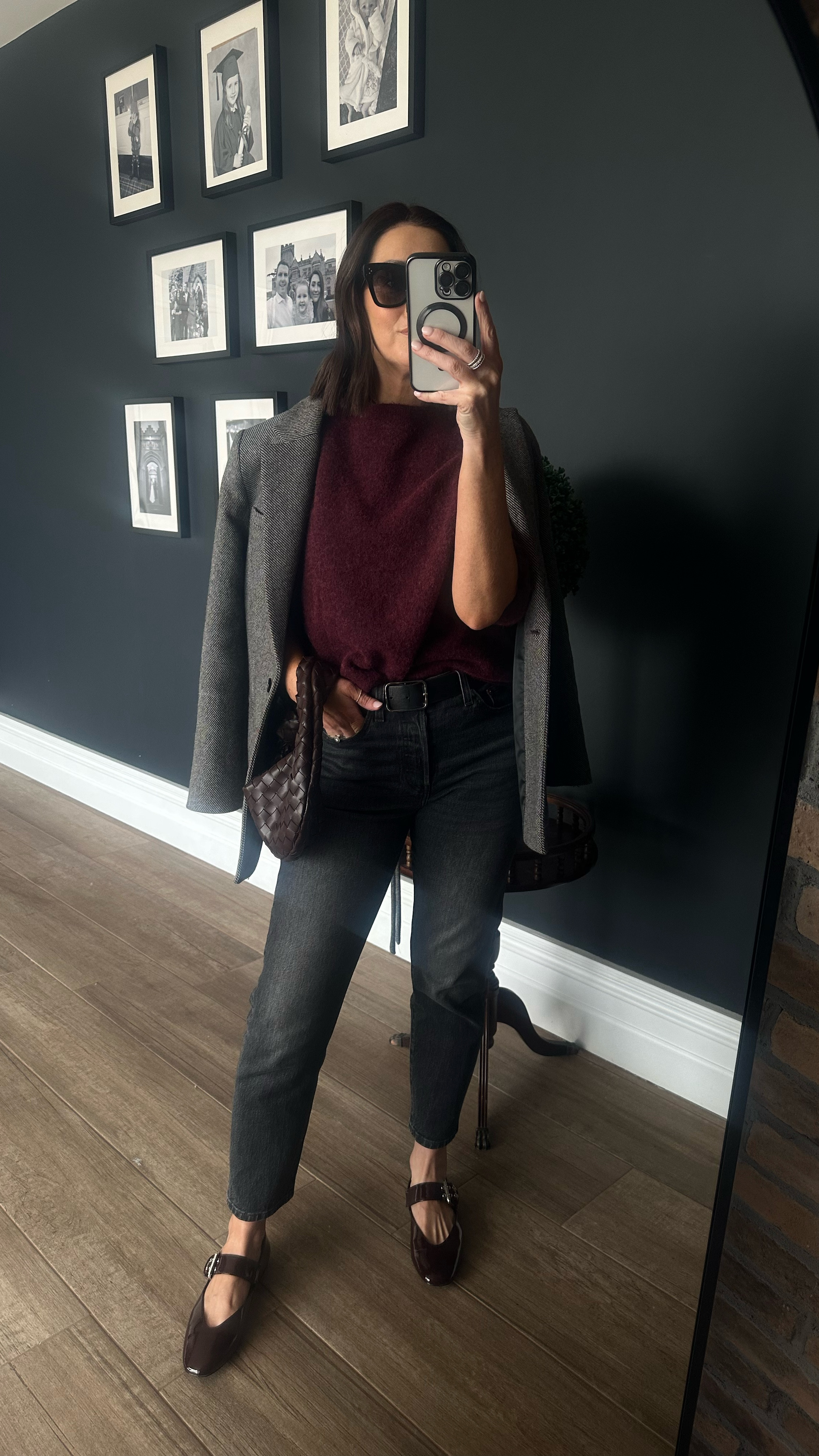 Burgundy/Grey Look 🩶🍇 