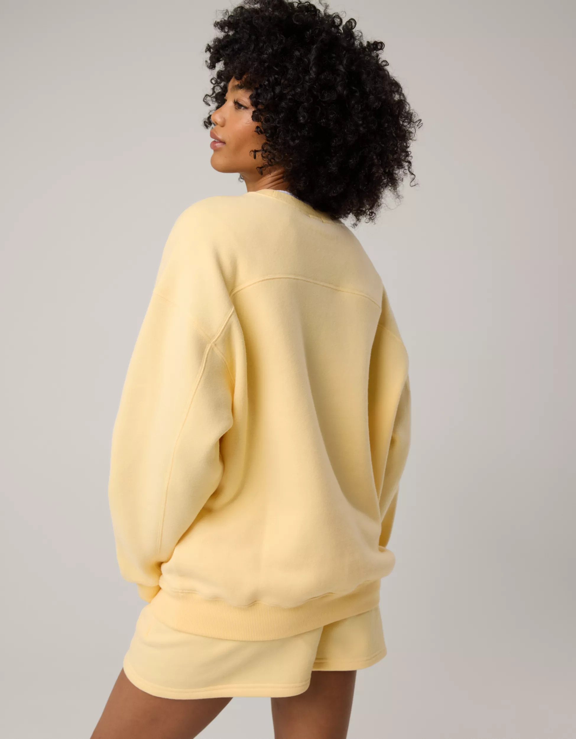 OFFLINE By Aerie Cloud Fleece Oversized Crewneck | Aerie