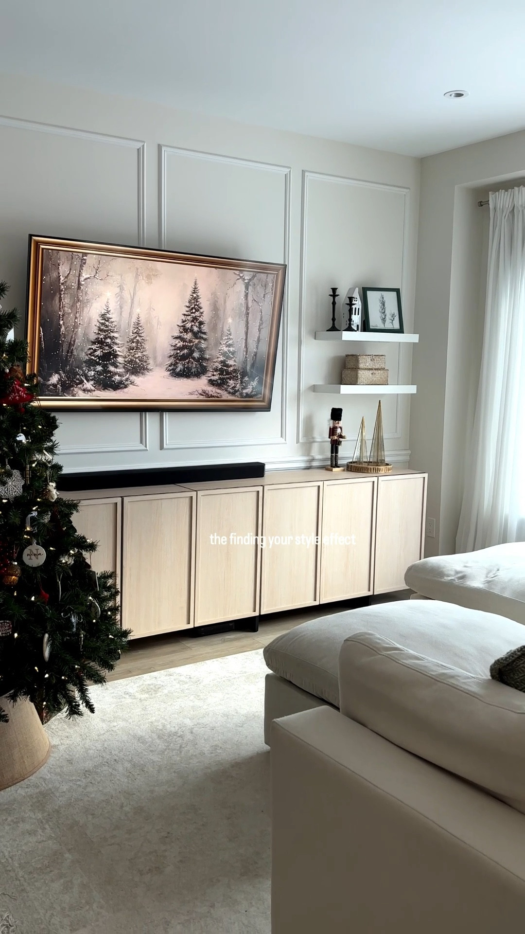 Finding my style took some time, but that’s part of the process 🤍 this media console finally made this space feel complete! 

#Wayfair #MediaConsole #HomeFurnishing

#LTKsale #LTKholiday #LTKhome