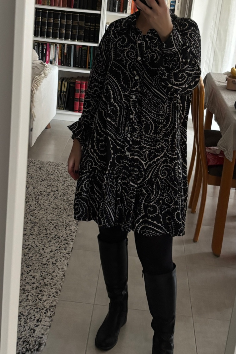 Everyday dress, casual chic, black and white 

#LTKFindsUnder50 #LTKStyleTip #LTKSeasonal