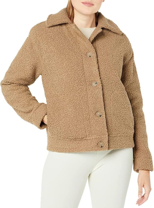 Amazon Aware Women's 100% Recycled Polyester Sherpa Jacket | Amazon (US)