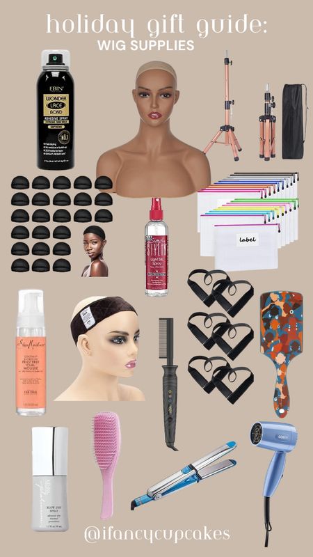 Holiday Gift Guide: Wig Supplies! 

#LTKHoliday #LTKGiftGuide #LTKCyberWeek