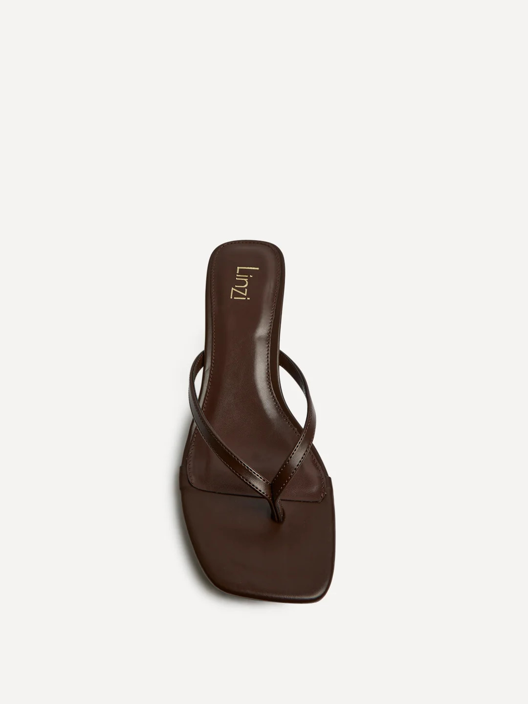 Stassie Brown Mule Heels | Linzi Shoes