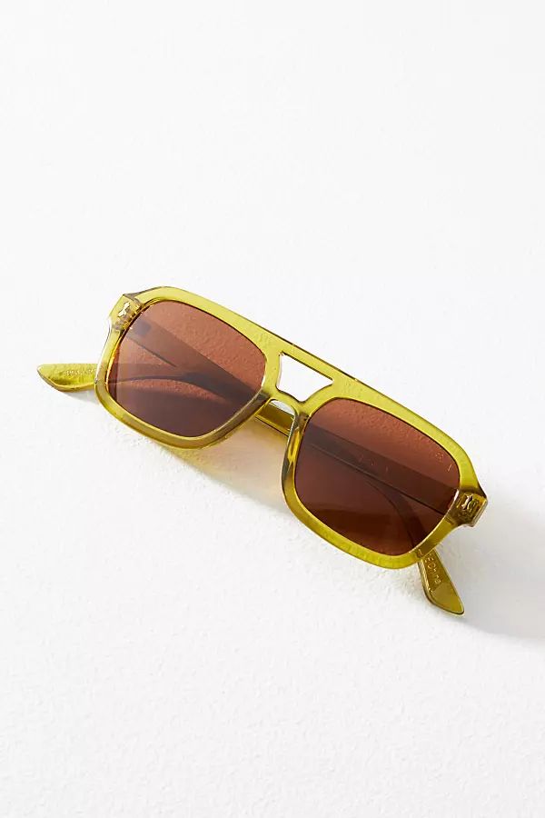 I-SEA Royal Polarized Aviator Sunglasses | Anthropologie (US)