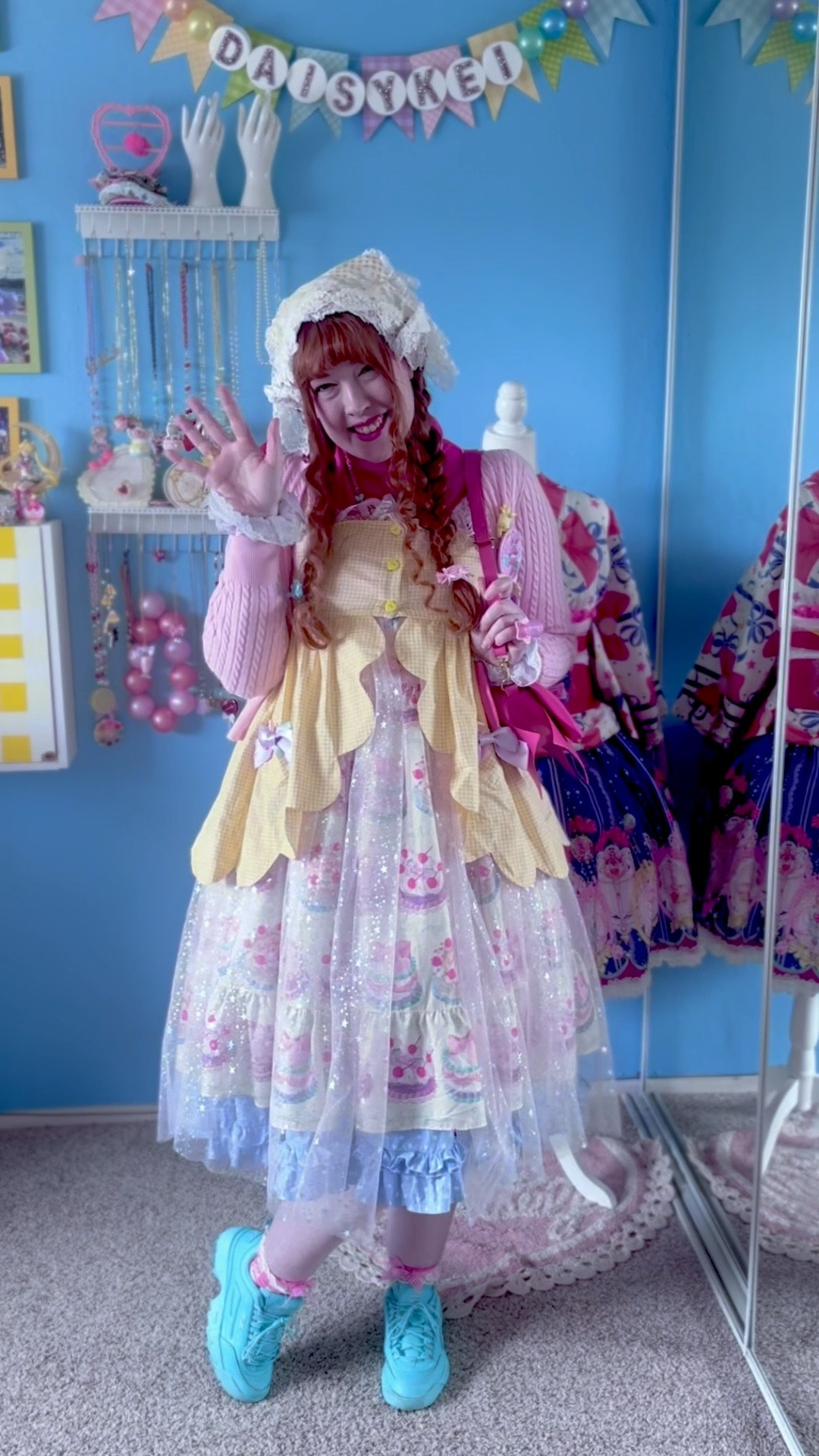 When wearing 50 layers, you must show them off! I love this little trend for really intricate layered looks like this one! It’s so fun and cute, and helps show off my creative process in styling.

#lolitafashion #sweetlolita #kawaiifashion #pinkhousestyle #easter

#LTKStyleTip #LTKWatchNow #LTKBeauty