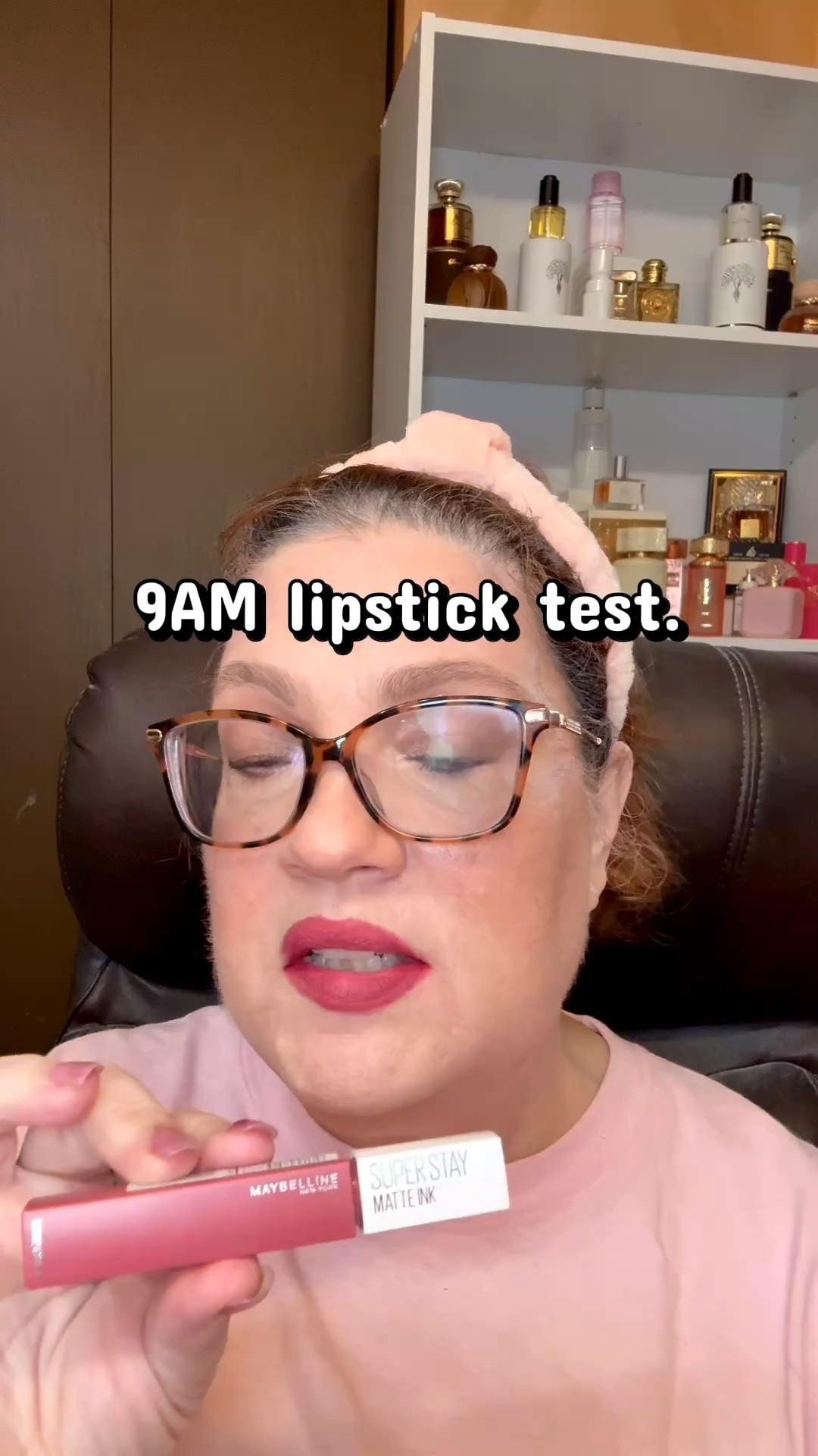 If you need a lipstick that actually stays on all day, this is one of the best drugstore long-wear lipsticks I’ve found. I put this on at 9am and it was still on at 11:02pm with no reapplying. The shade is 155 Savant — a really pretty wearable rosy neutral that works especially well for over 40 because it doesn’t wash your face out and it stays put through coffee, eating, and a full day. This is one of those lipsticks I always keep in my makeup bag.    #over40beauty #drugstoremakeup #longwearlipstick #maybelline #ltkbeauty


#LTKOver40 #LTKBeauty #LTKgrwm