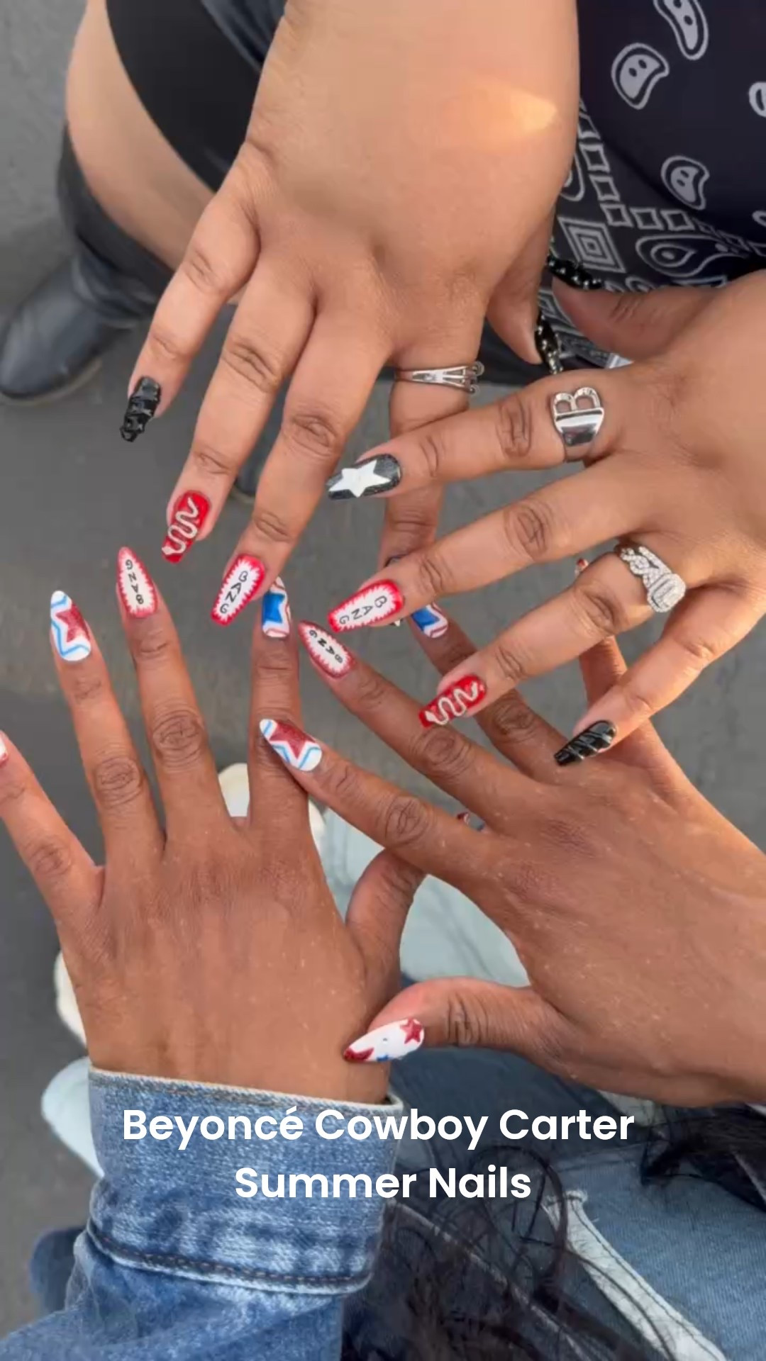 Summer Nails #beyoncé #cowboycarter 

#LTKStyleTip #LTKFindsUnder50 #LTKBeauty