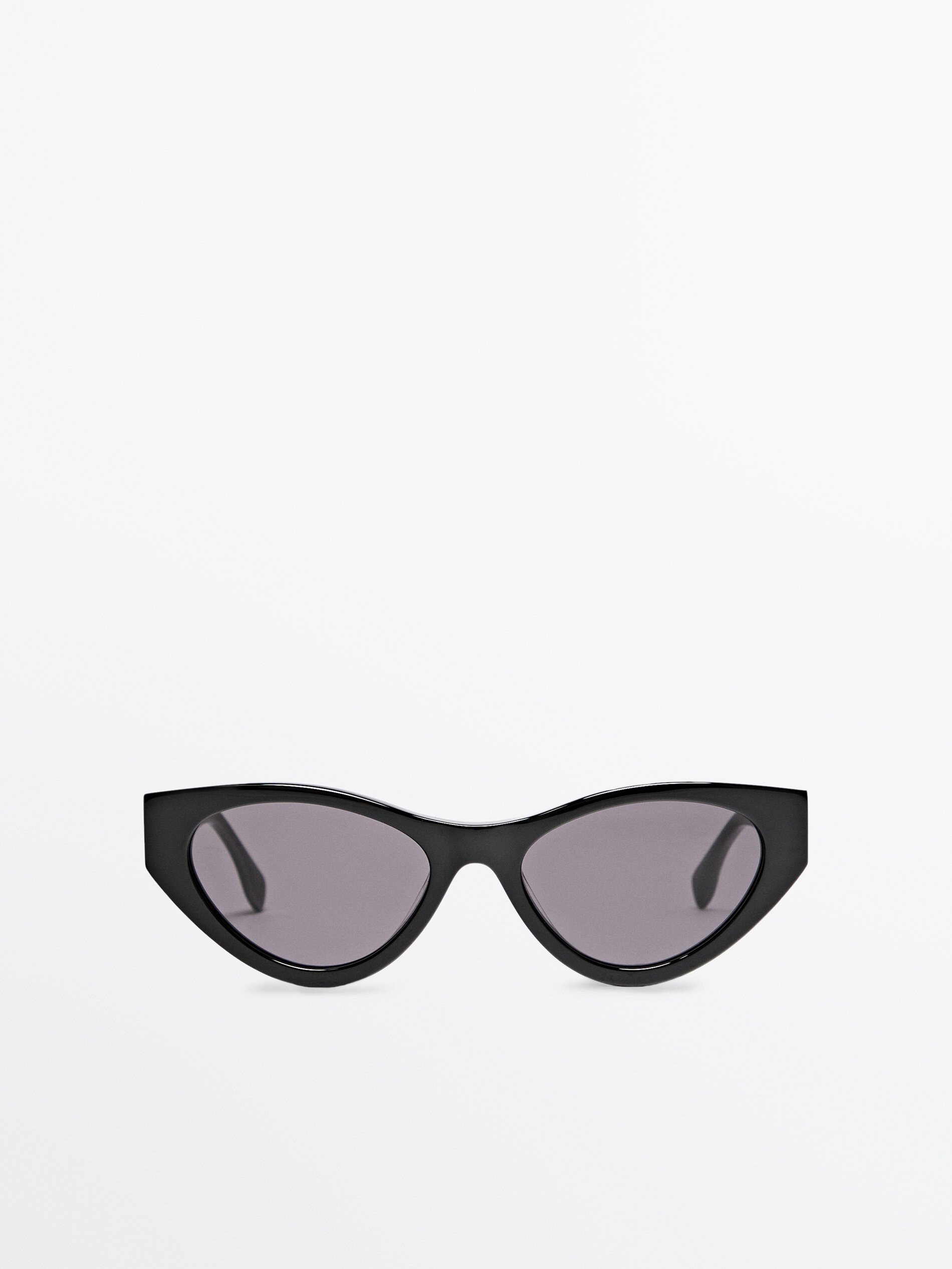 Black cateye sunglasses | Massimo Dutti US
