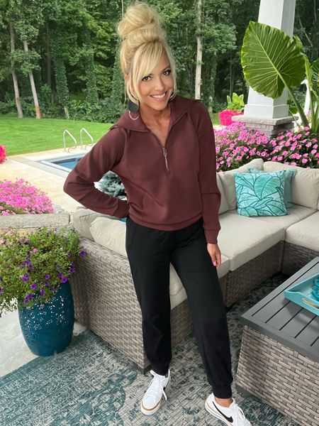 My kind of Fall outfit and use my code CLOUDNINEXSPANX for 10% off at #spanx ##athleisure #fallfashion #casualoutfits

#LTKstyletip #LTKFind #LTKsalealert