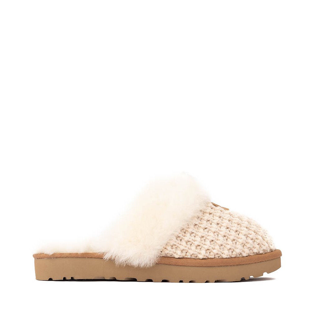 Womens UGG® Cozy Knit Slipper - Cream | Journeys