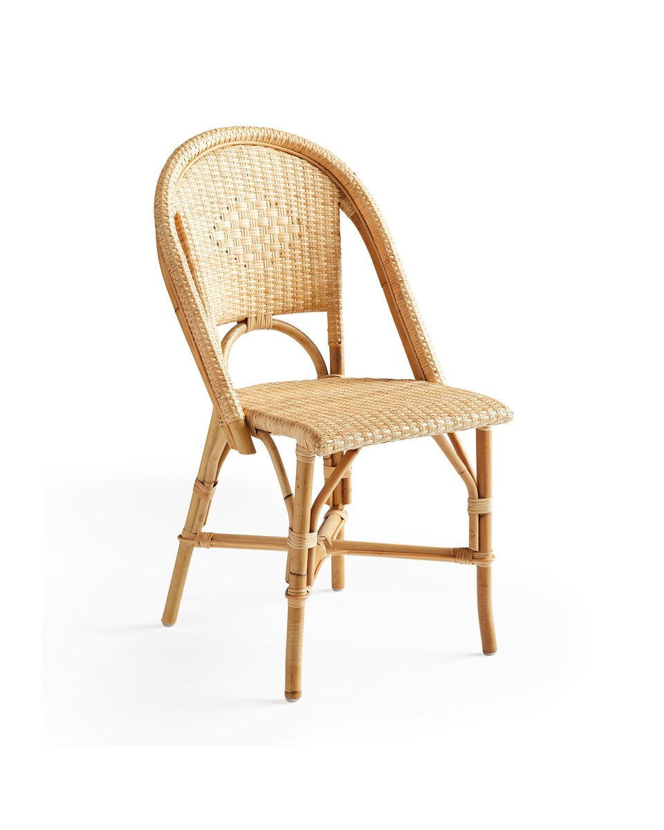 Sunwashed Riviera Rattan Dining Chair | Serena and Lily
