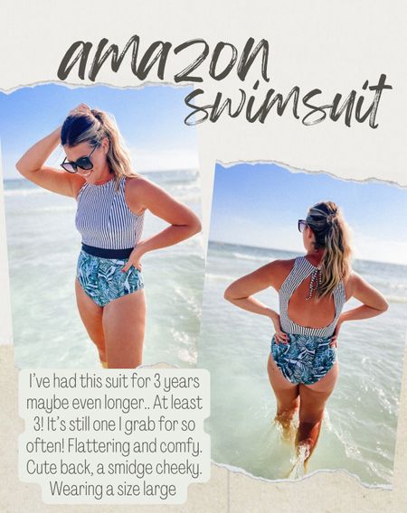 What I’m wearing at the beach tonight! I’ve had this amazon one piece swimsuit a long time and it’s always a favorite of mine  

#LTKswim #LTKtravel #LTKU