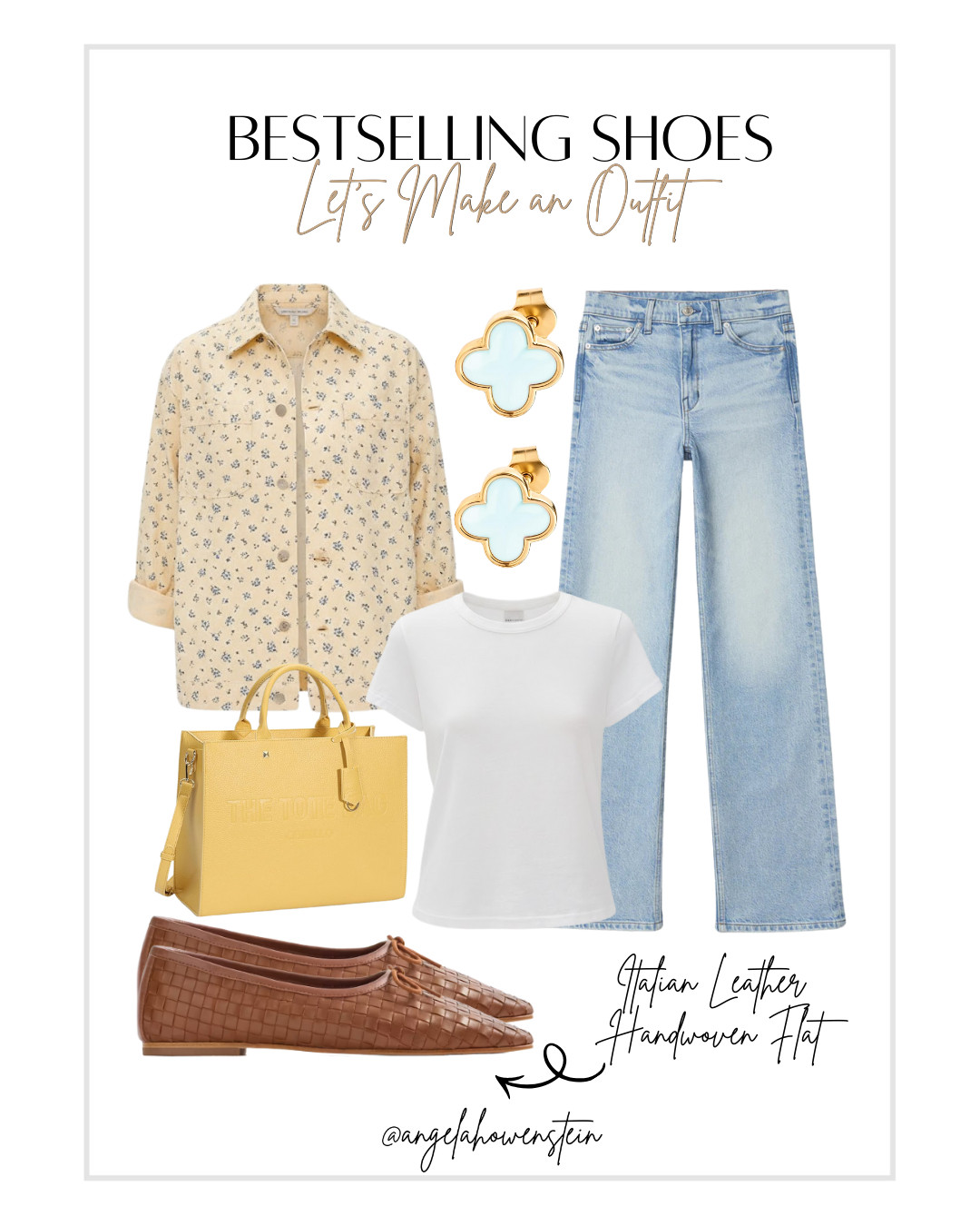 An easy everyday look built around the brown Italian leather handwoven flats. Clean, relaxed, and timeless.

#ItalianLeather #HandwovenFlats #EverydayStyle #CasualChic #ClassicBasics #EffortlessLook
 

 #LTKootd #LTKBeauty #LTKTravel